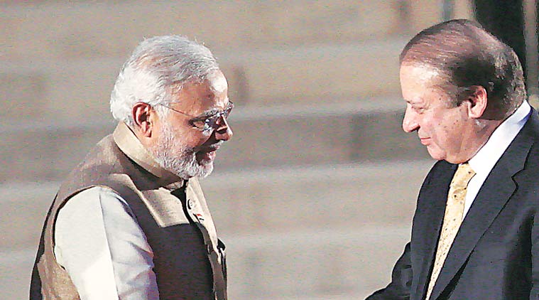  Narendra Modi, Nawaz Sharif, modi meet sharif, narendra modi nawaz sharif,  Ufa, Modi Sharif meet, Sharif Modi meet, modi sharif meeting, sharif modi meeting, modi pakistan, modi news, pakistan news, india news, russia news, world news, indian express